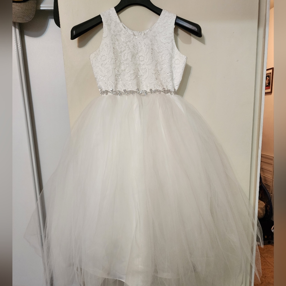First Communion Dress (Size 8)